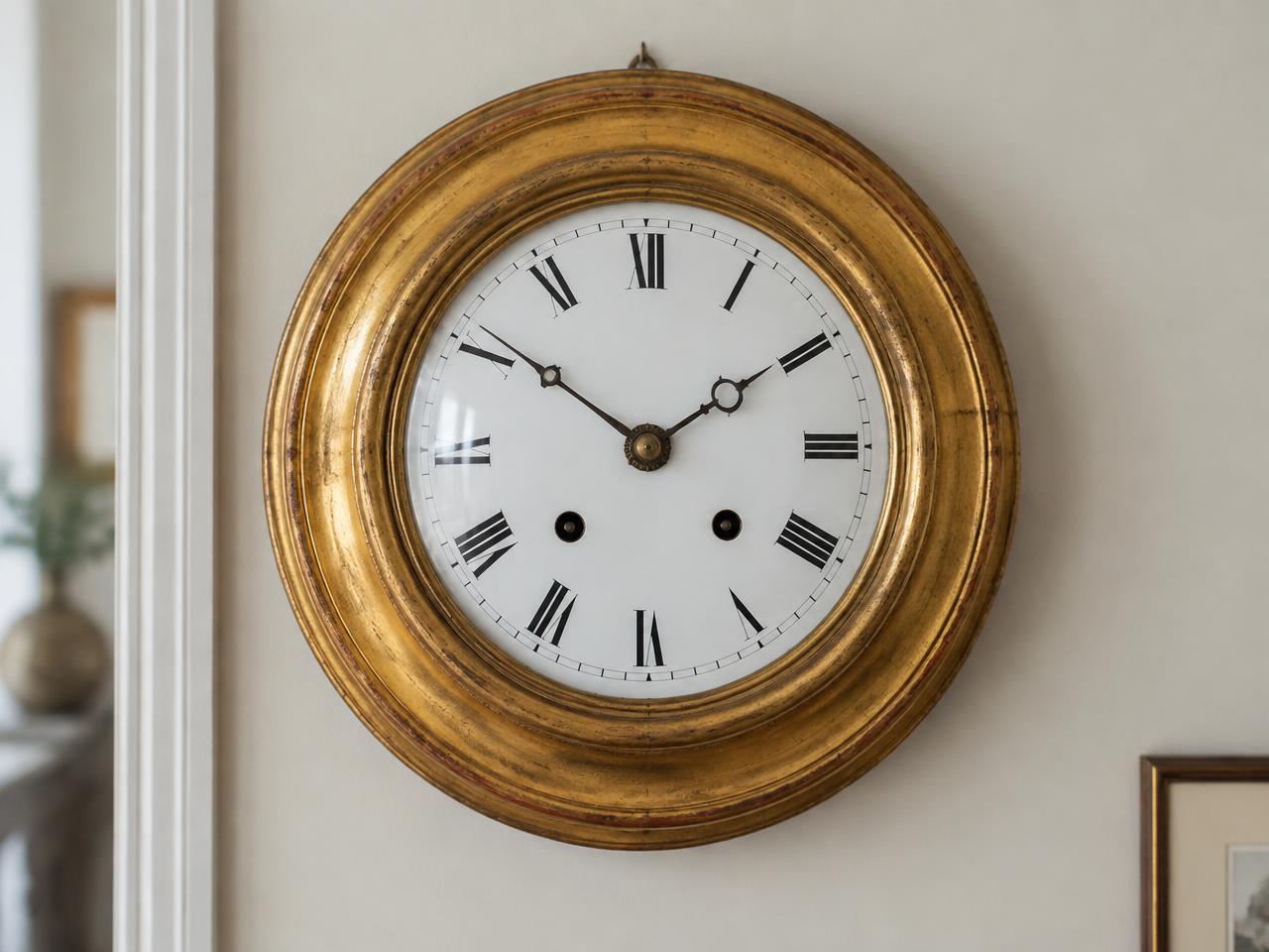 Horloge Œil-de-Bœuf